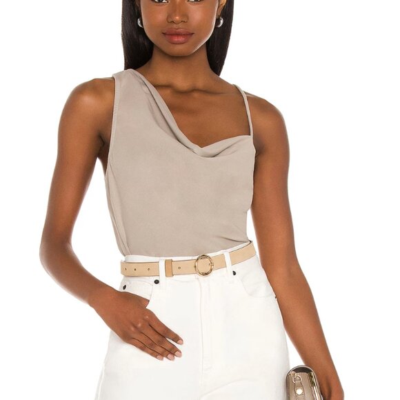 Lovers + Friends Tops - Lovers + Friends Cindi Tank Top – Warm Grey – Size S
